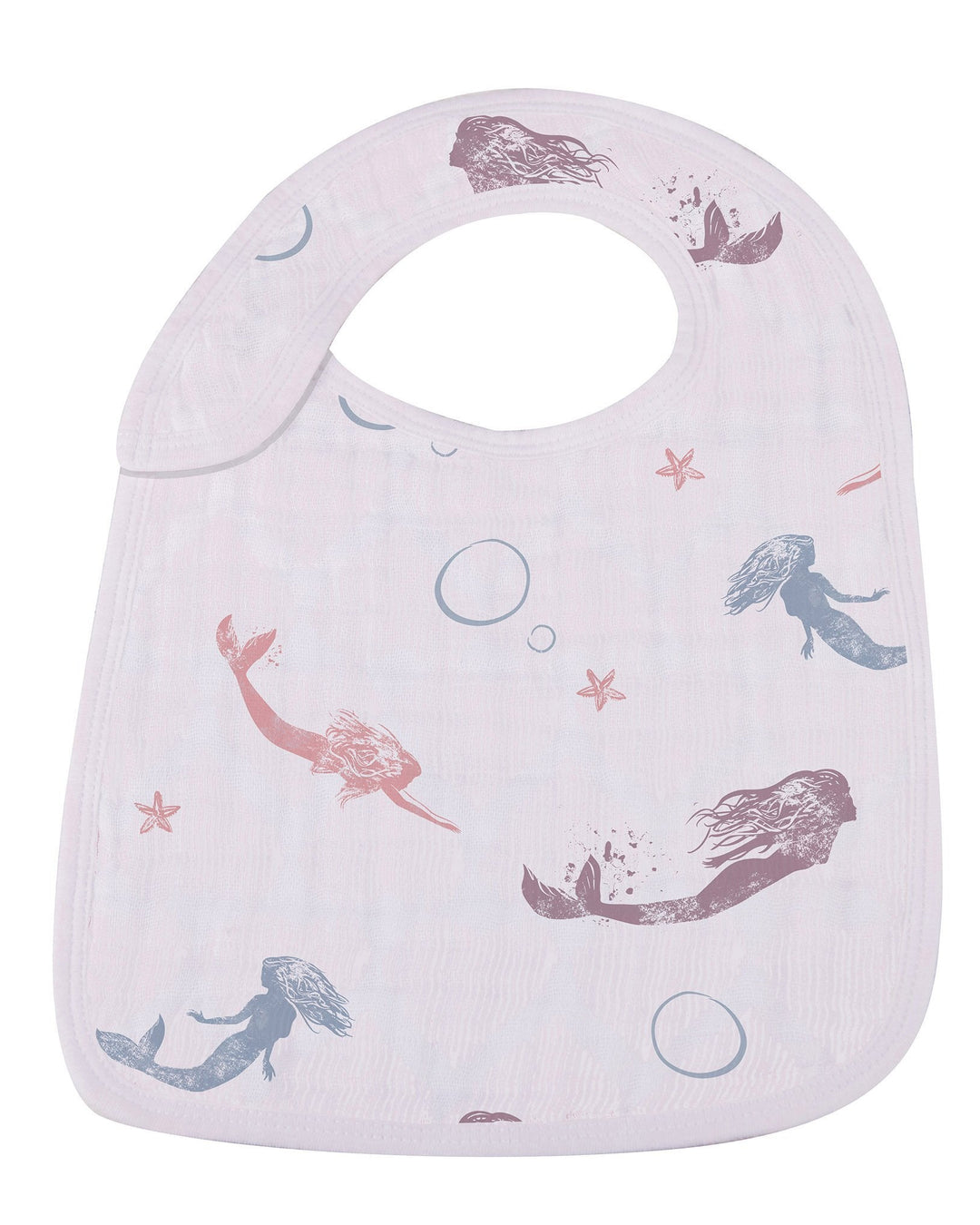 Under The Sea Bamboo Muslin Snap Bibs 3 Pack