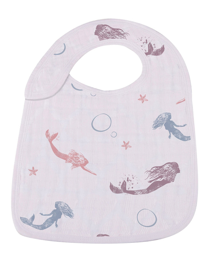 Under The Sea Bamboo Muslin Snap Bibs 3 Pack