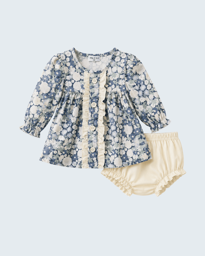 A toddler girl&