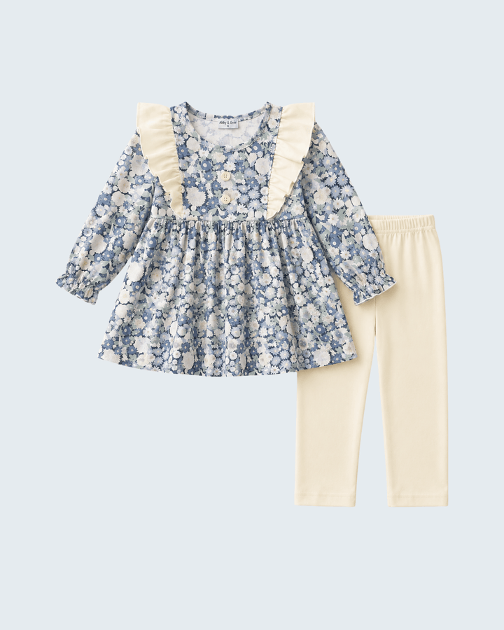 A toddler girl&