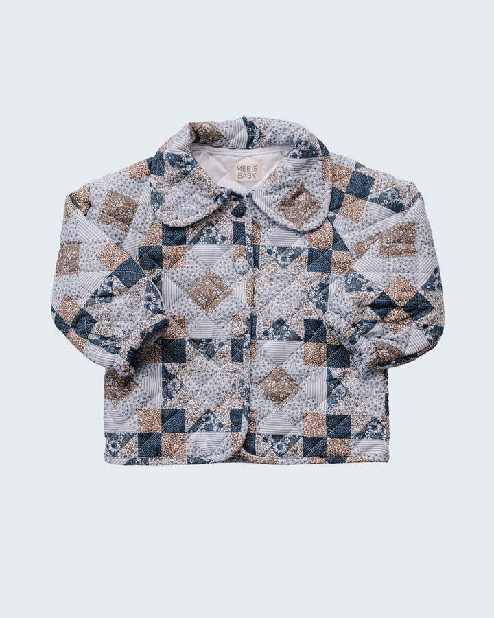 Vintage Patchwork Quilted Cotton Jacket