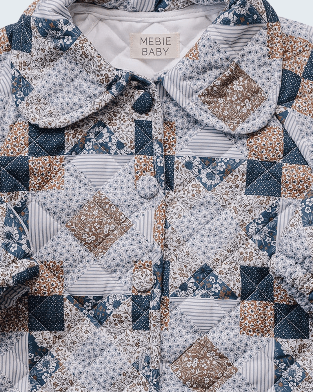 Vintage Patchwork Quilted Cotton Jacket