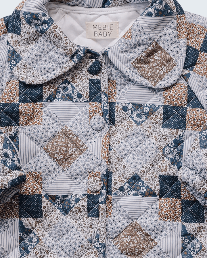 Vintage Patchwork Quilted Cotton Jacket