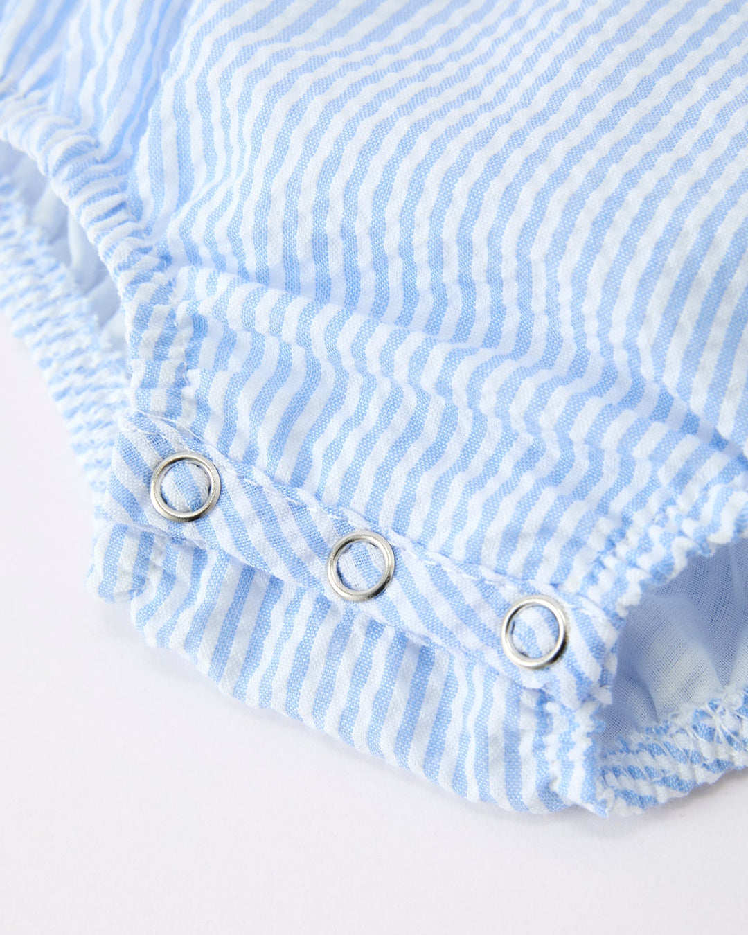 Blue stripe fabric