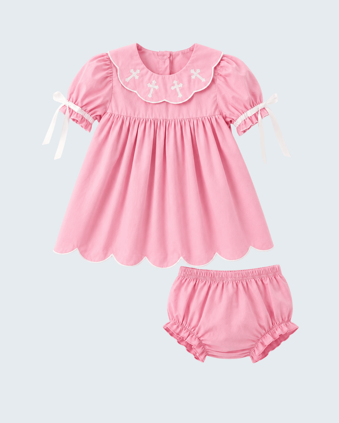 A pink baby girl&