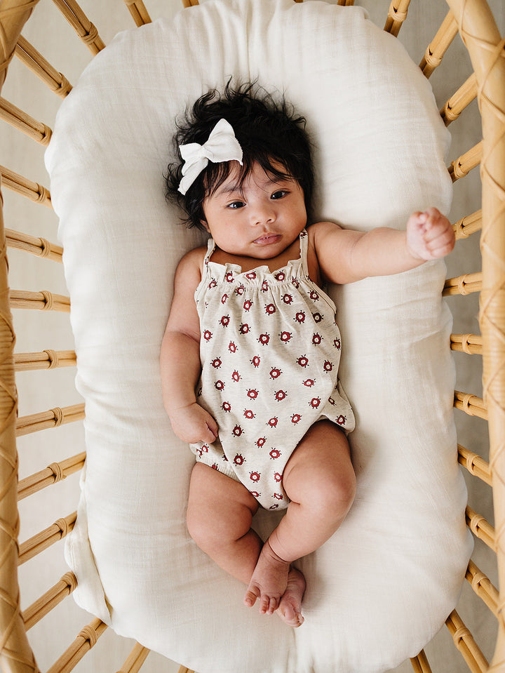 Floral Tank Bubble Romper