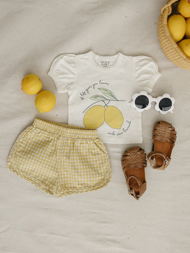 Lemon Short Sleeve Tee