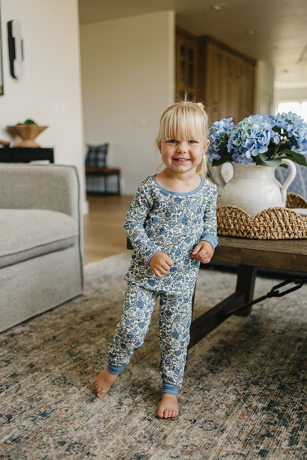 Bluebell Pointelle Bamboo Pajamas