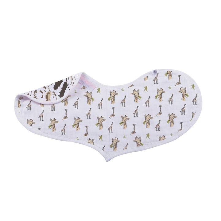 On The Savannah Heart Bib 2 Pack