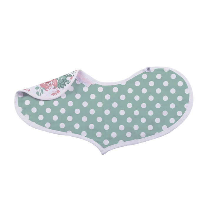 Desert Rose &amp; Wild Horse Cotton Heart Bibs 2 Pack