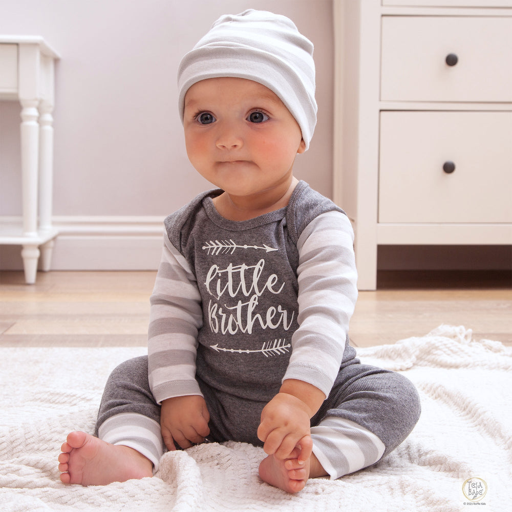 Little Brother Cotton Romper