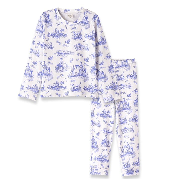 Toile de Jouy Bamboo Pajama Set